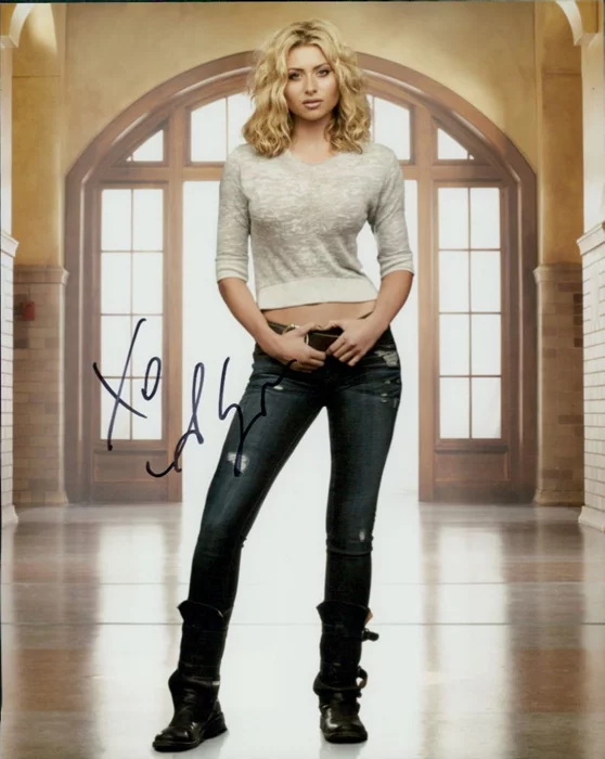Aly Michalka autograph