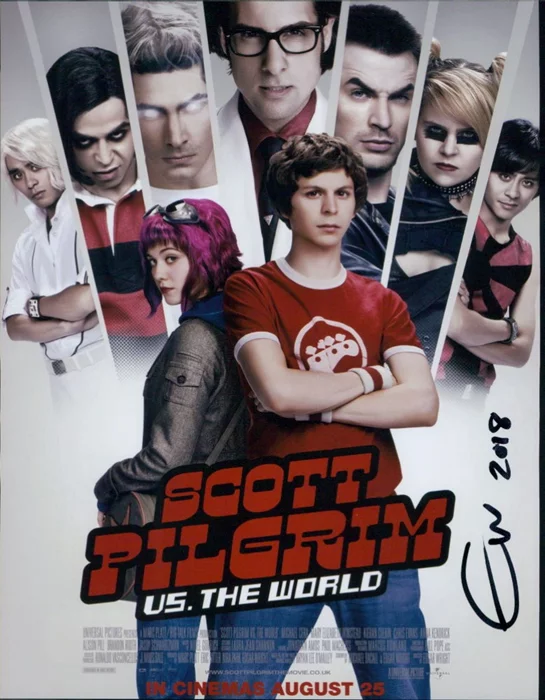 Edgar Wright autograph