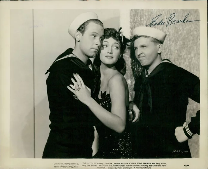 Eddie Bracken autograph