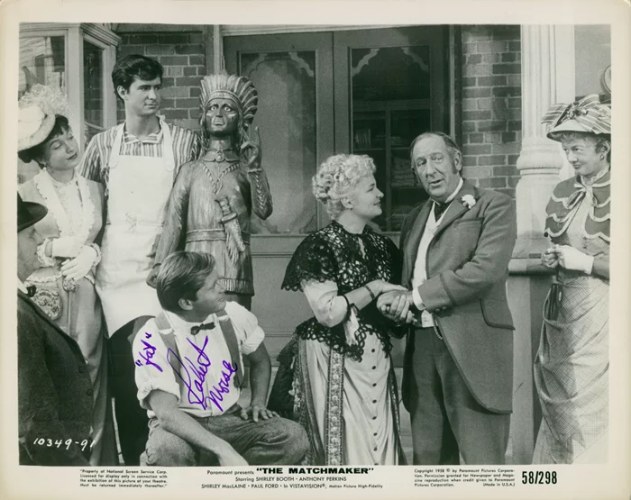 Robert Morse autograph