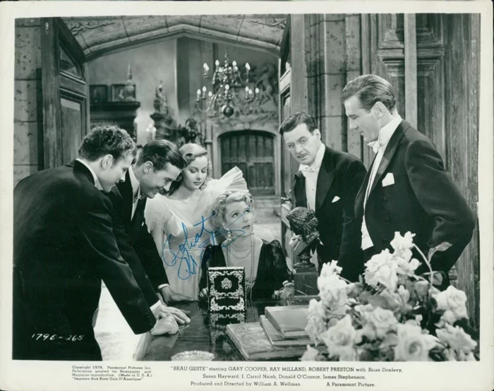 Robert Preston autograph