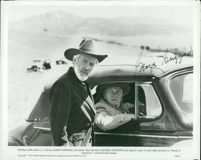 George Grizzard autograph