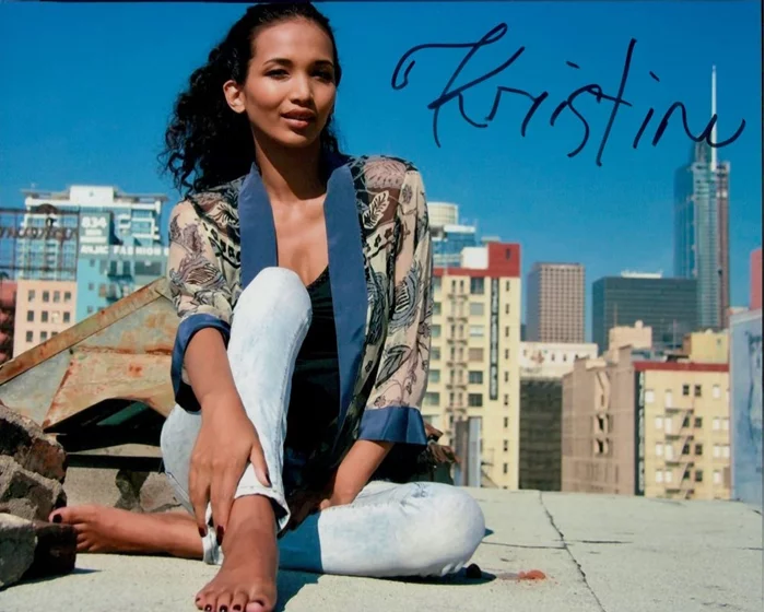 Kristina Menissov autograph