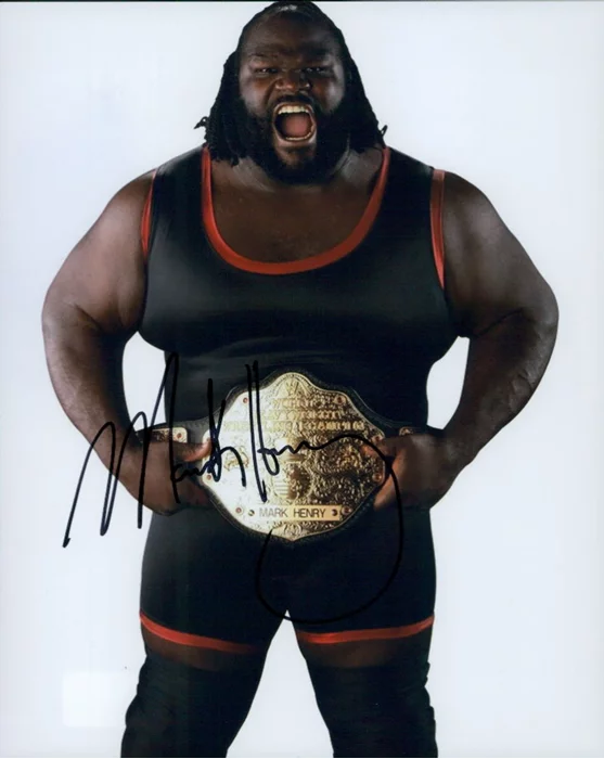 Mark Henry autograph