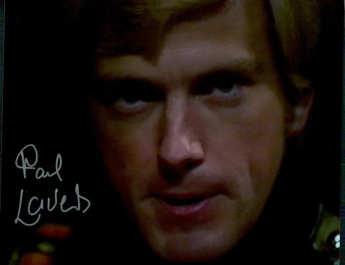 Paul Lavers autograph