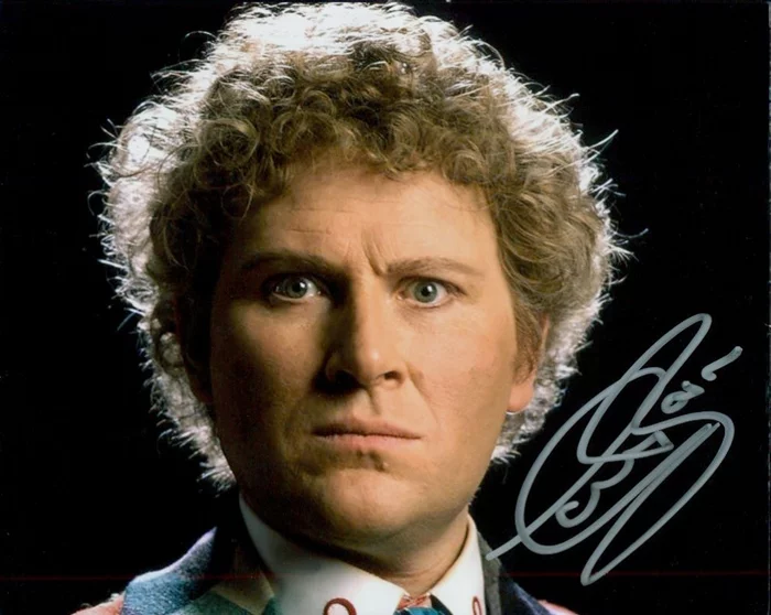 Colin Baker autograph