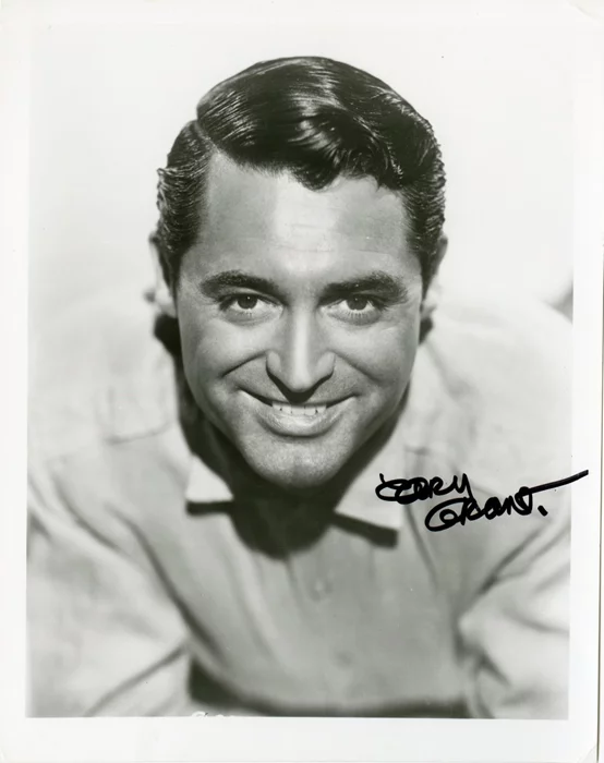 Cary Grant autograph