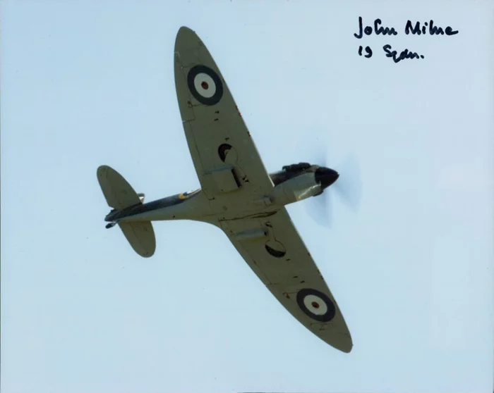 John Milne autograph