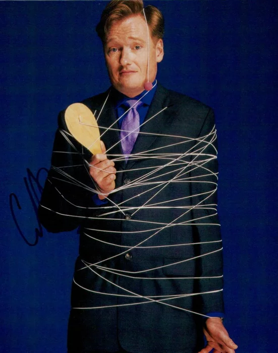 Conan O'Brien autograph