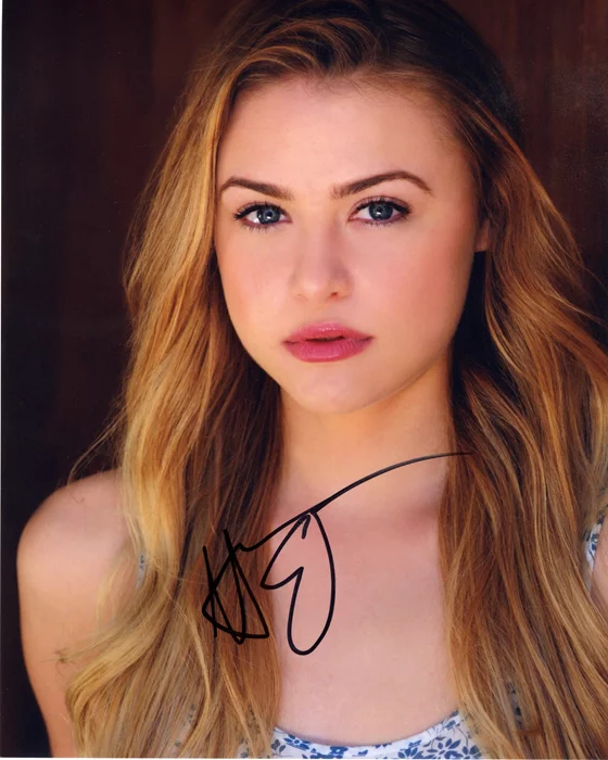Hayley Erin autograph