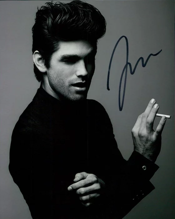 Justin Gaston autograph
