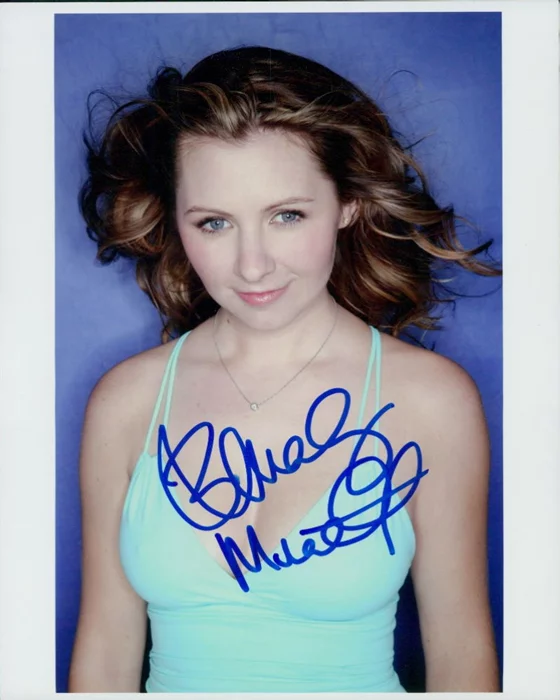 Beverley Mitchell autograph