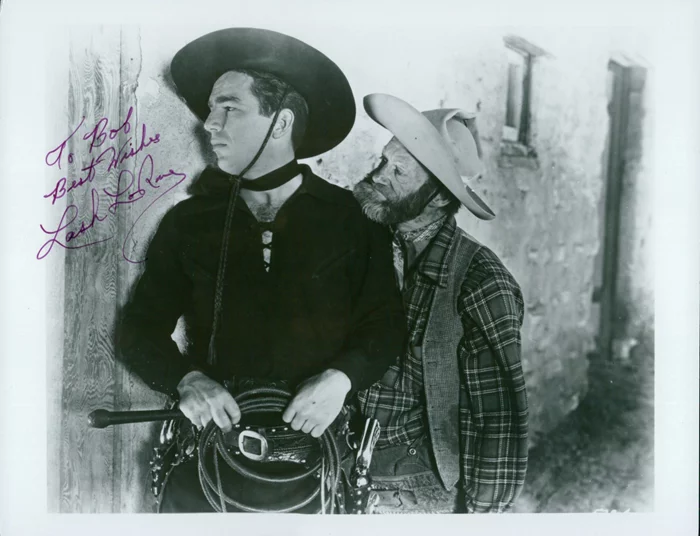 Lash LaRue autograph