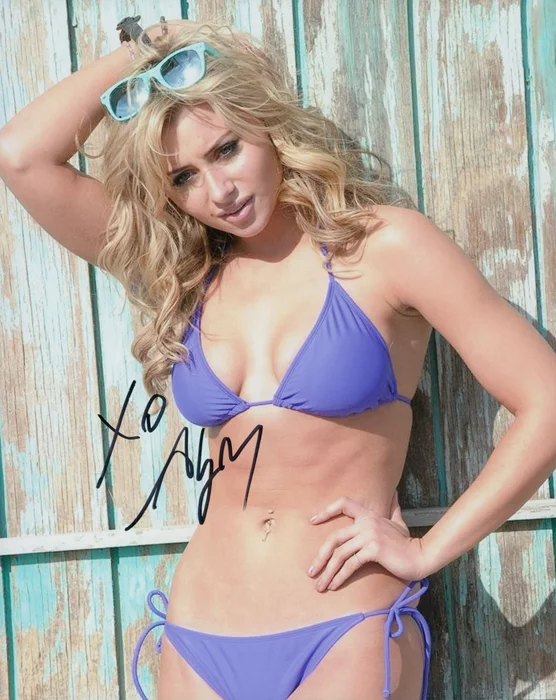 Aly Michalka autograph