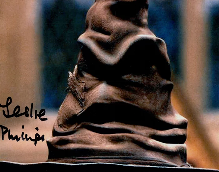 Leslie Phillips autograph