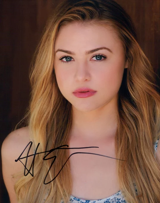 Hayley Erin autograph