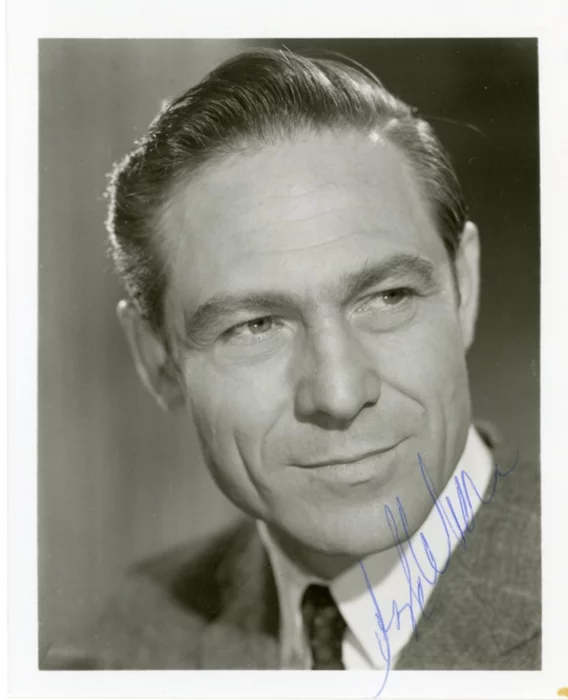 Joseph Wiseman autograph