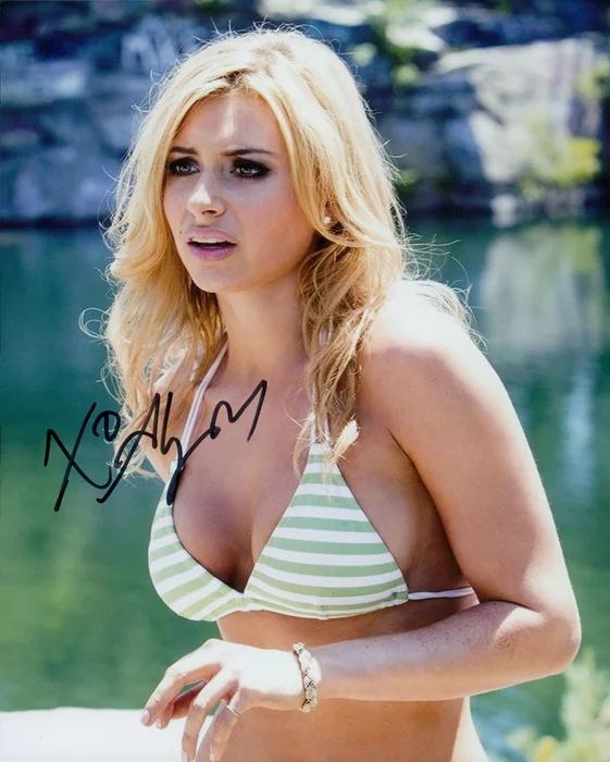 Aly Michalka autograph