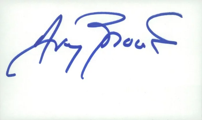 Avery Brooks autograph