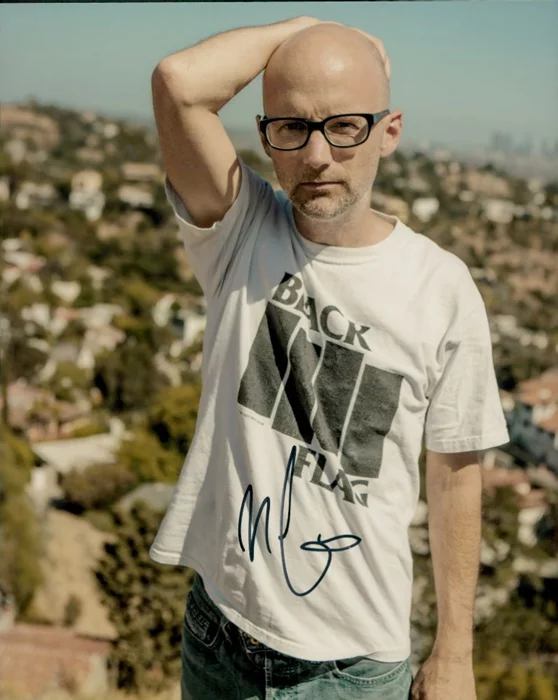 Moby autograph
