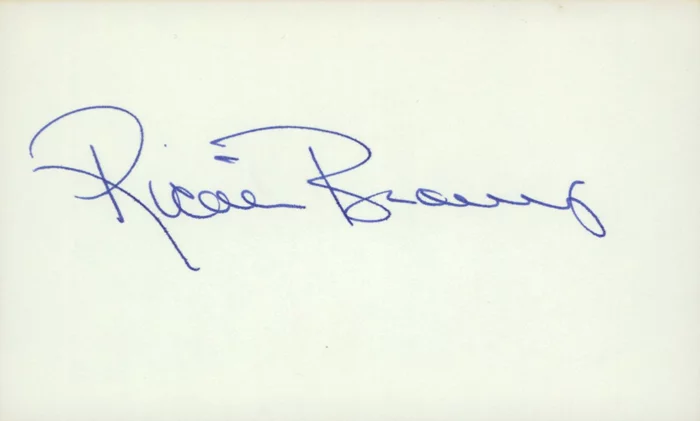 Ricou Browning autograph