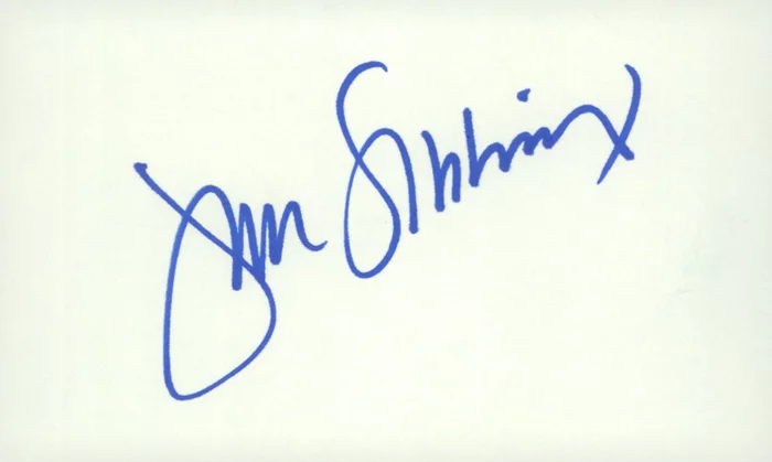 James B. Sikking autograph