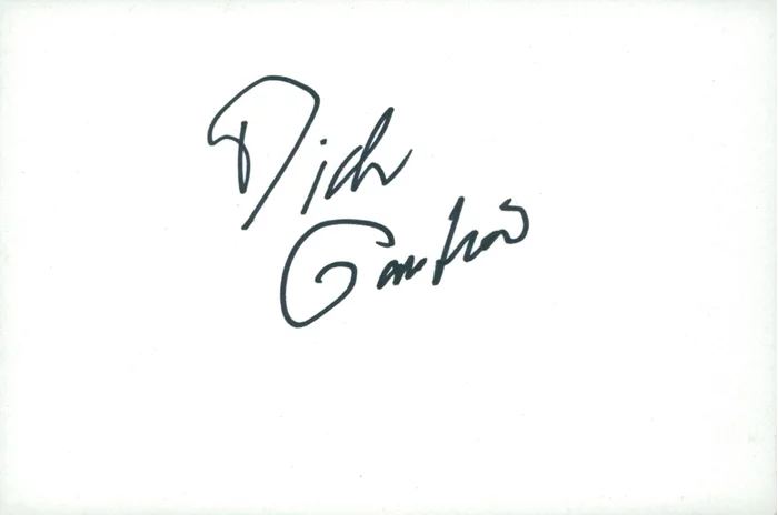Dick Gautier autograph