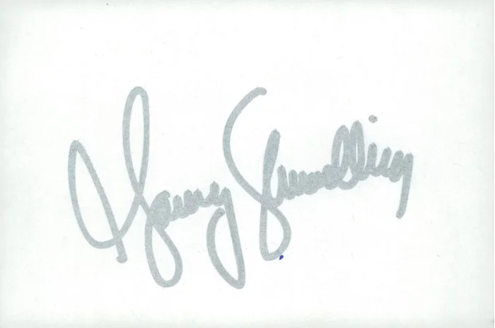 Garry Shandling autograph