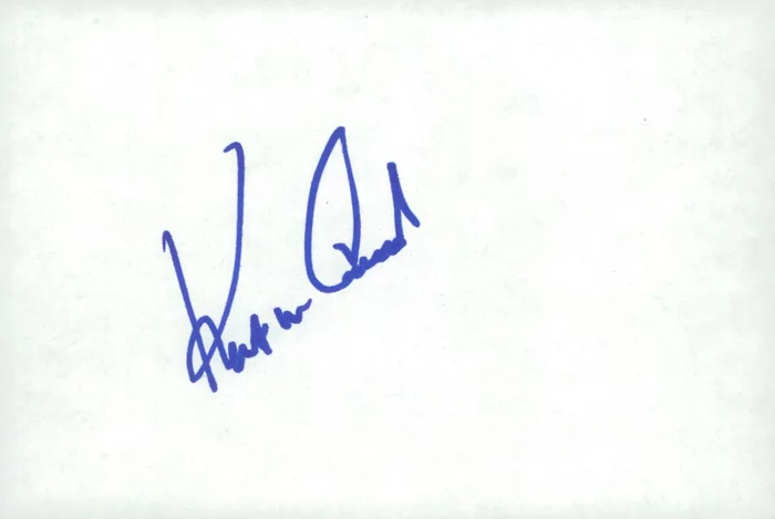 Kent McCord autograph