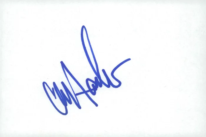 Chris Hardwick autograph