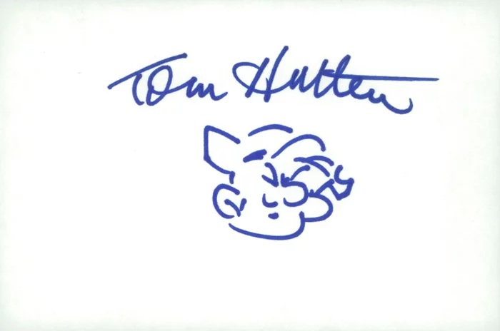 Tom Hatten autograph