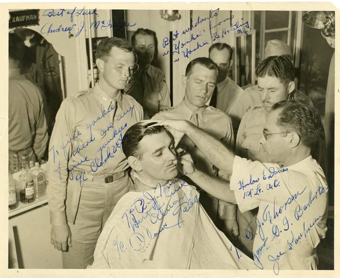 Clark Gable autograph