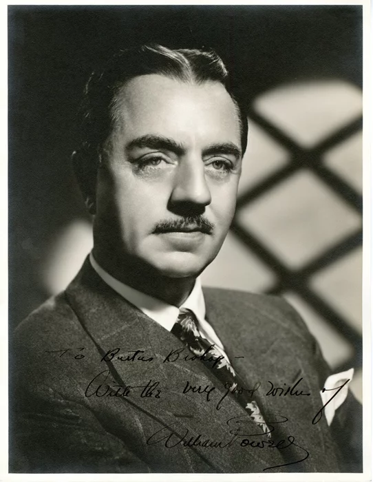 William Powell autograph