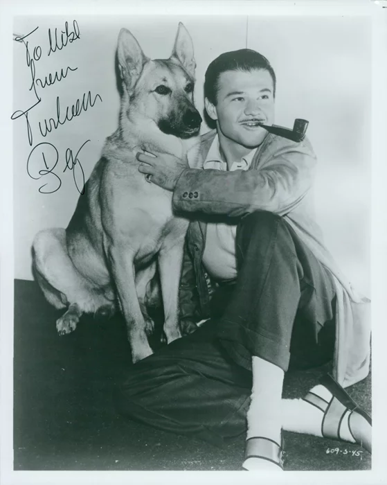 Turhan Bey autograph