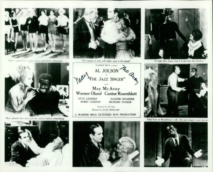 May McAvoy autograph