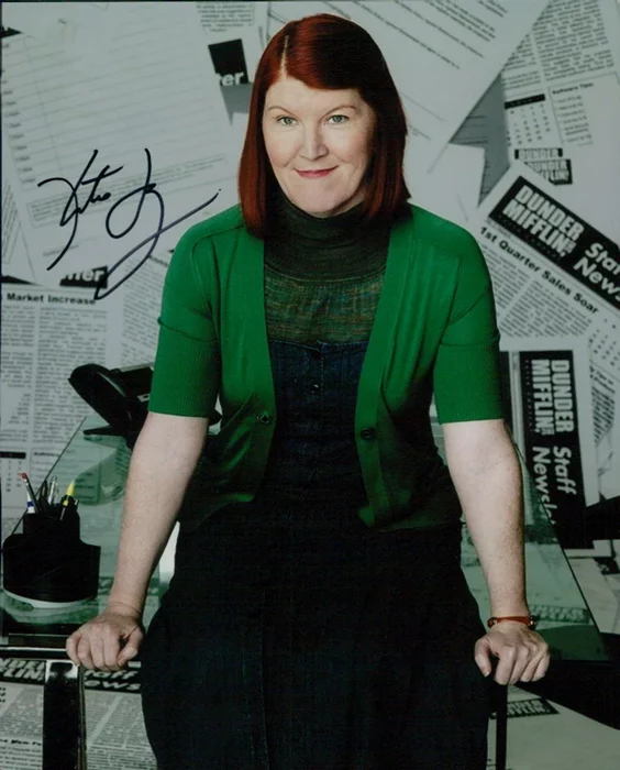 Kate Flannery autograph