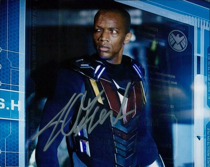 J. August Richards autograph