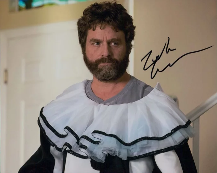 Zach Galifianakis autograph