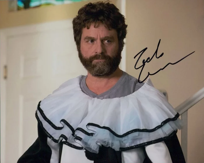 Zach Galifianakis autograph
