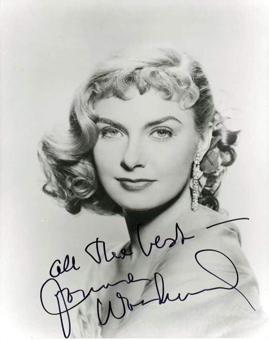 Joanne Woodward autograph
