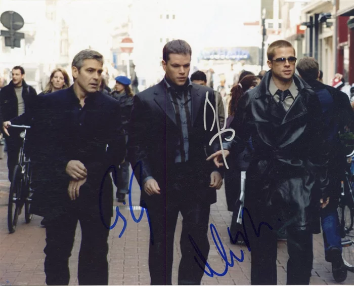 Ocean's Twelve autograph