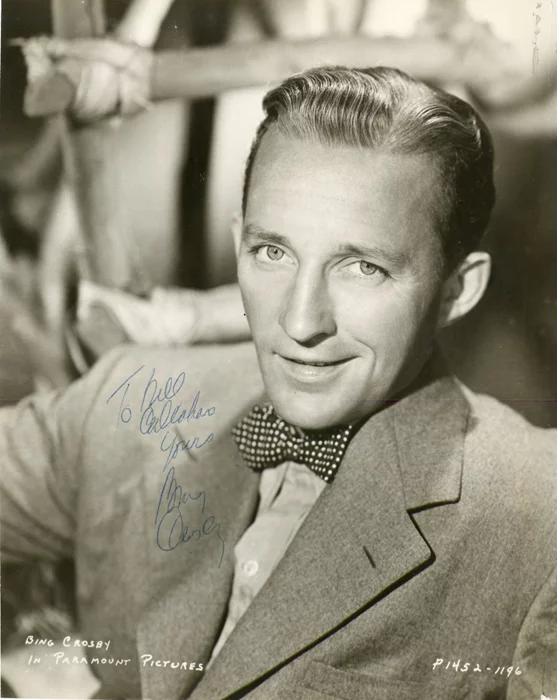 Bing Crosby autograph