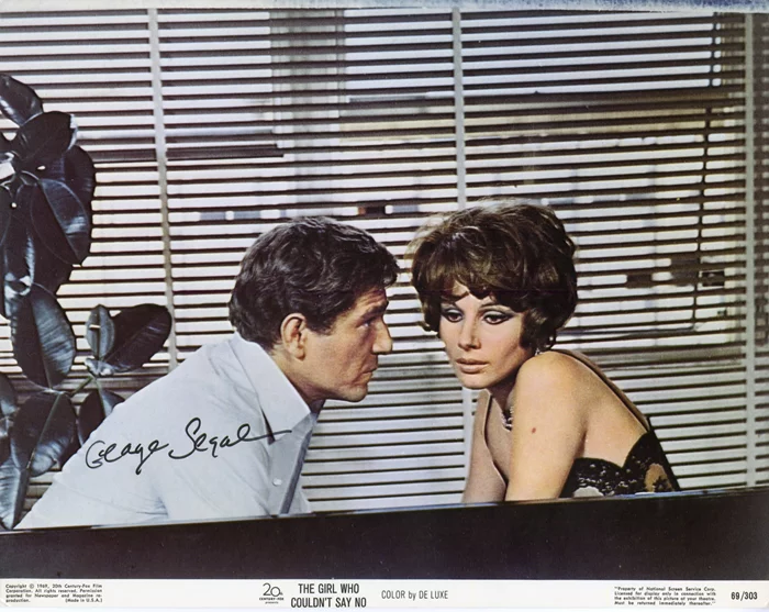 George Segal autograph