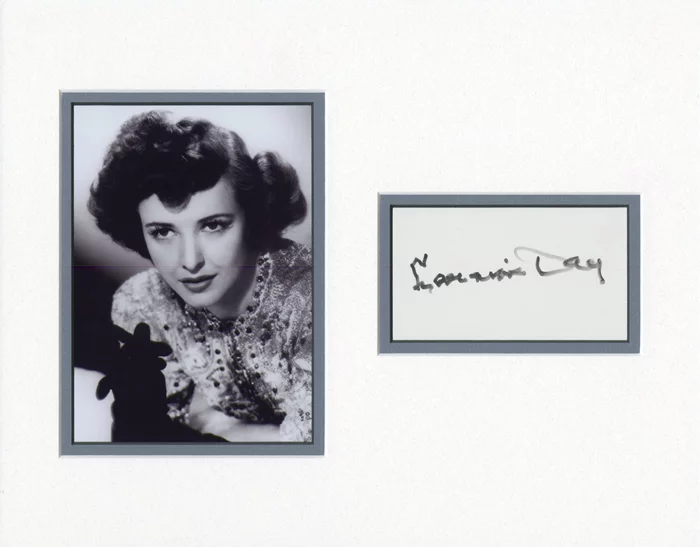 Laraine Day autograph
