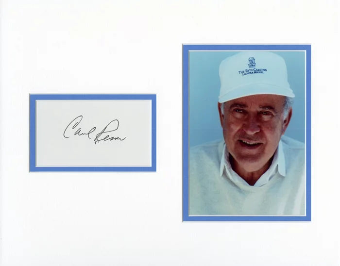 Carl Reiner autograph