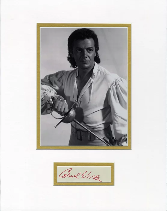 Cornel Wilde autograph