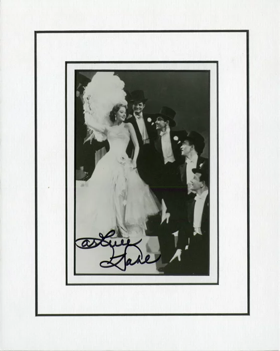 Arlene Dahl autograph