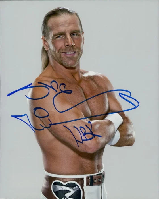 Shawn Michaels autograph