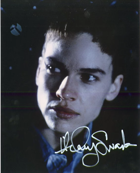 Hilary Swank autograph