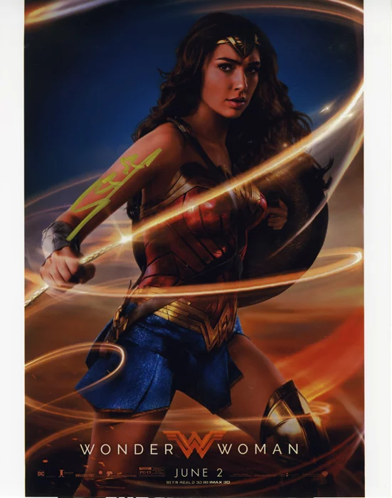 Gal Gadot autograph